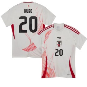 Nogometni Dresovi Japan Kubo 20 Gostujući 2024-25 Kratkih Rukava
